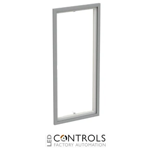 2CPX031797R9999 ABB BL650D Brushed Aluminium Stainless Steel Finish Design Frame 5 Row UK600 - image 3