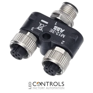 2TLA020055R0200 ABB M12-3E M12 Y-Connector - image 2