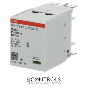 2CTB813252R2300 ABB OVR T1-T2 1L 25-255 C Replacement Surge Protection Cartridge - image 2
