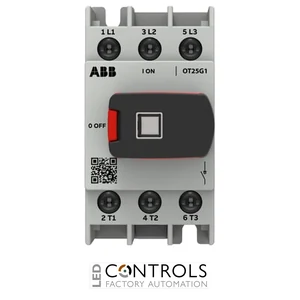 1SCA163414R1001 ABB OT25G1-3BQ Switch-disconnector OT Plus 25 A, size G1, 3-pole, incl. handle - image 2