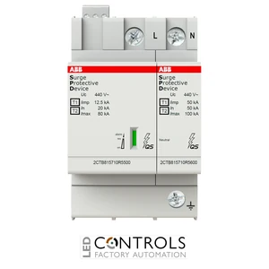 2CTB815710R3000 ABB OVR T1-T2 1N 12.5-440s P TS QS Combined Surge Protective Device