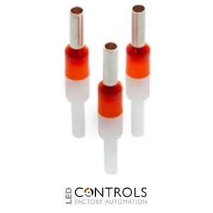 CEF409F(1000) Partex FERRULE 4mm ORANGE SINGLE (1000)