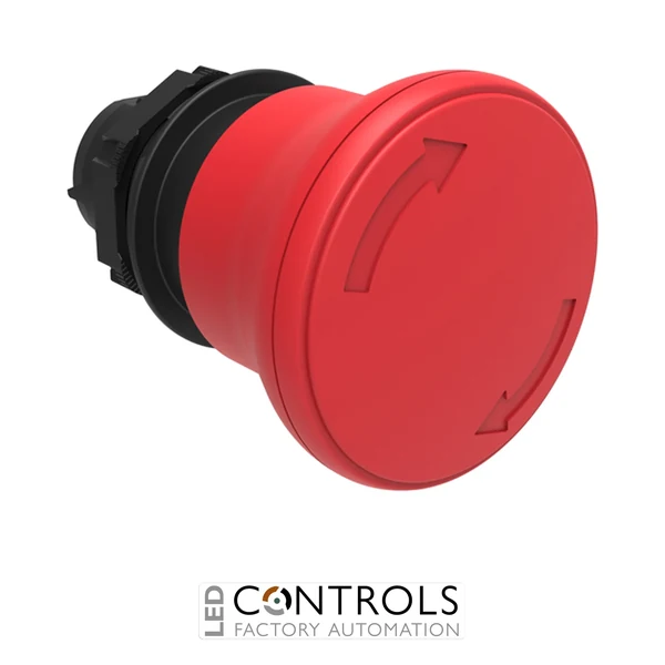 LOVATO LPCB6344 RED MUSHROOM-HEAD ACTUATOR 40MM