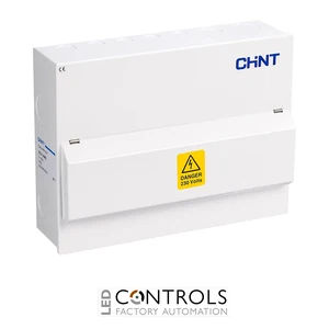 nx3-14ms chint 12 available ways with 100a main switch metal consumer unit - image 2