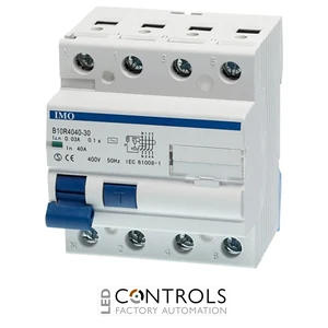 B10R4025-300 IMO RCD 10KA, 300mA 3 Pole N, 25 Amp, 415VAC