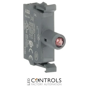 1SFA611621R1021 ABB MLBL-02R Red LED Lamp Block 48 V AC/DC - image 3