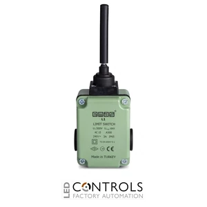 EMAS L1K13ROP101 EMAS L1 SERIES LIMIT SW. SNP ACT. 1NC+1NO PL. RIGID ROD - image 3