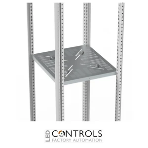 SHM0606 nVent Hoffman Monitor shelf, 600x600, Zinc plated