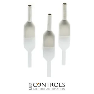TCEF508F(1000) Partex FERRULE 0.5mm WHITE TWIN (1000)