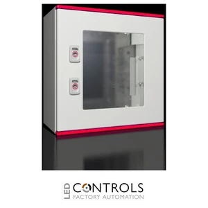 AX1448.000 Rittal COMPACT ENCLOSURE PLASTIC W400X400X200MM, WITH VIEWING WINDOW