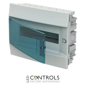 1SLM004100A1203 ABB 41A12X12 MISTRAL41F IP41 Flush-Mounted Distribution Enclosure 12 Module Transparent Door - image 2