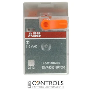 1SVR405612R7000 ABB CR-M110AC3 Pluggable Interface Relay 110 V AC 3 c/o 10 A - image 2