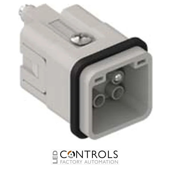 CQM07 Ilme Male insert 7 pole and earth 10 amp crimp Size 21.21