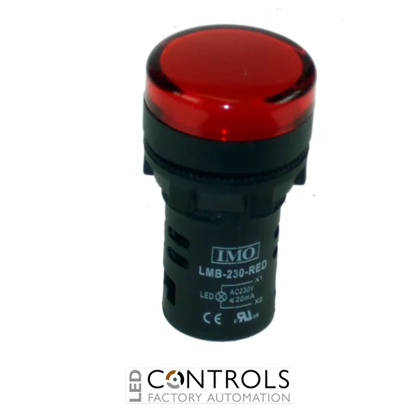 LMB-230-RED IMO LED Pilot Light 230VAC Red