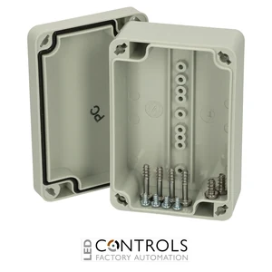 7083530 Fibox AB 071004 Enclosure, ABS Grey cover