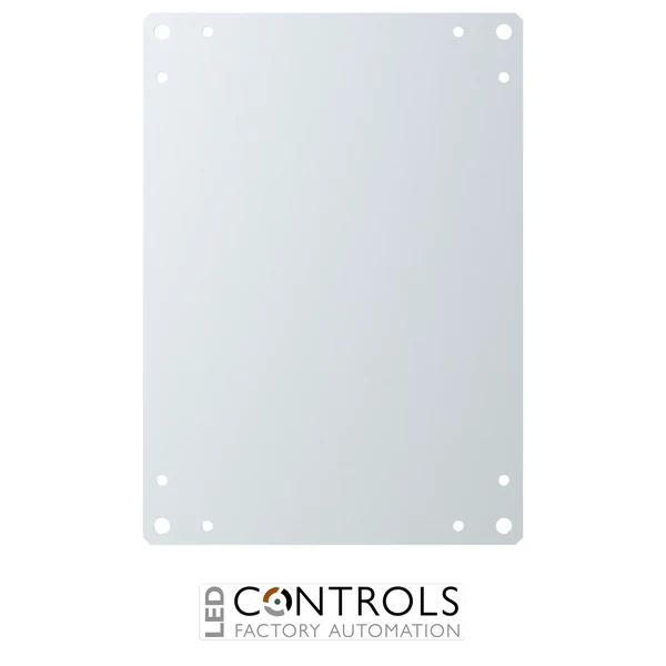 4TBA831037C0100 ABB 831037 AR043M03 Aria 43 Galvanised Steel Mounting Plate 250 x 350 x 2mm