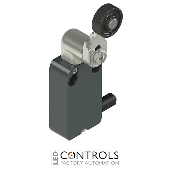NA B022KG-DN2 Pizzato Modular prewired switch with adjustable shaped metal revolving lever