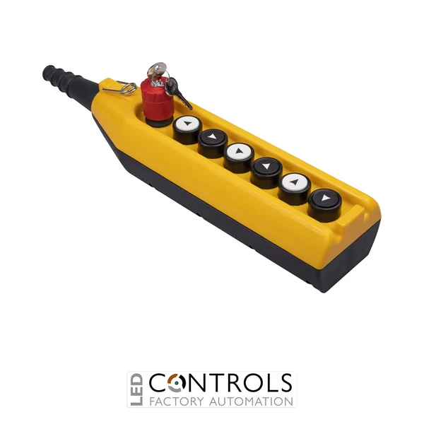 EMAS PV7EA30B222 EMAS PL CRANE CNTRL BOX 7 WAYS ELEVATOR 30MM(SNGL SPD)