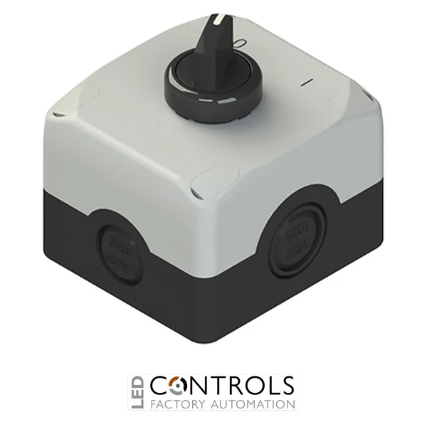 ES AC31019 Pizzato Complete unit with enclosure, selector and contacts
