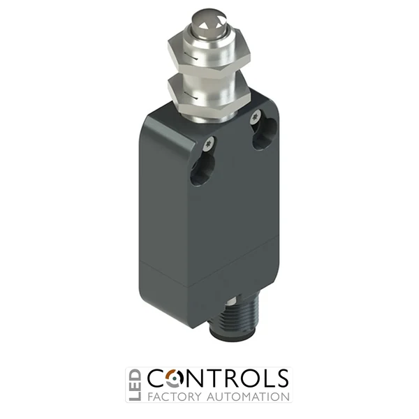 NA B110EB-SMK Pizzato Modular prewired switch with plunger with M12 threaded bearing