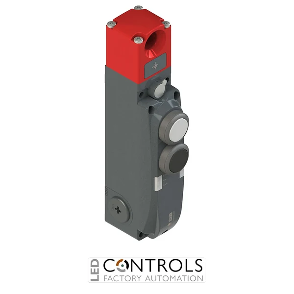 NG 2D1E411E Pizzato NG series safety switch with lock and integrated control devices