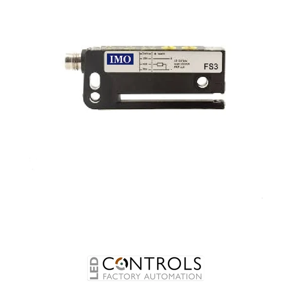 FS3/00-0F IMO Photo-Electric Switch Fork Tech-in/Manual Adj., 3mm Gap