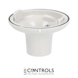 8LB6BP07G - PLASTIC GREY EXT. BASE FOR LIGHT BEACON