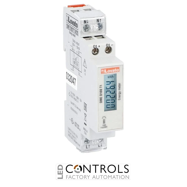 DMED100T1 - 1PH 1OUTPUT ENERGY DIGITAL METER 40A