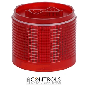 LTN70ML4 Lovato Blinking or steady light module Ø70mm. Integrated LED lamp, red