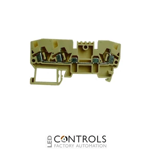 SCD2.5EBEIGE IMO Spring Clamp Terminal 2.5mm, 600V,20A, 2 IN - 1 OUT