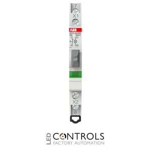 2CCA703252R0001 ABB E217-16-01D Luminous Pushbutton 1NC Green LED 16 A