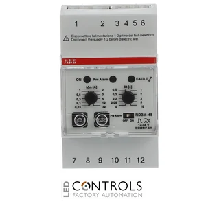 2CSJ202001R0001 ABB RD3M-48 Residual Current Relay 12-48V AC/DC