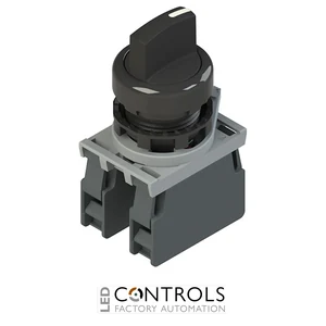 E2 AC-DXBC1406 Pizzato Complete unit with selector, fixing adapter and contacts