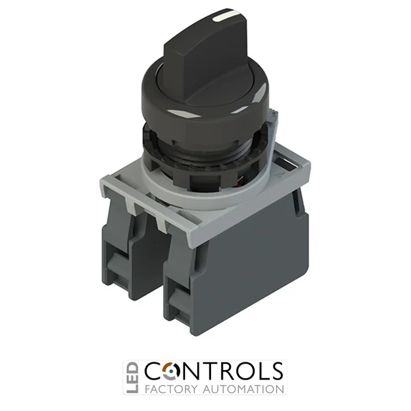 E2 AC-DXBC1406 Pizzato Complete unit with selector, fixing adapter and contacts