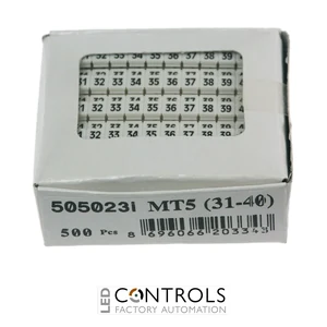 MT5-31-40 IMO Marker 5 x 5 mm White, Printed 31-40