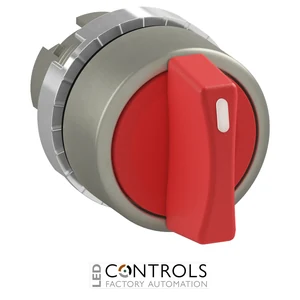 1SFA184111R9001 ABB P9MSMD0R Red 2-Position Selector Switch