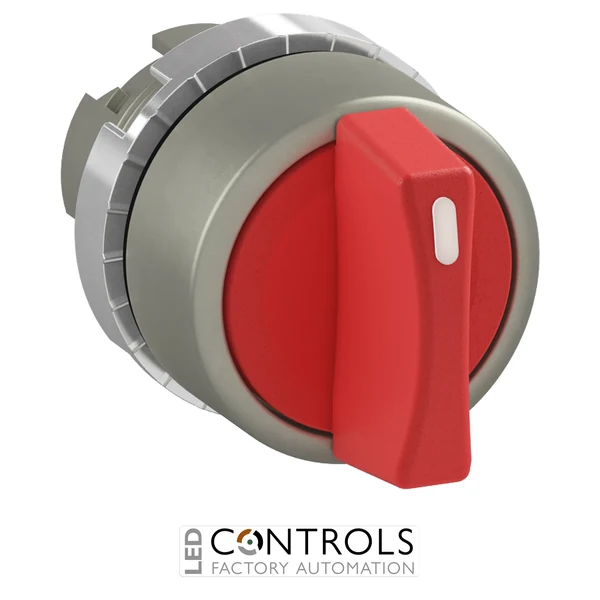 1SFA184151R9001 ABB P9MSMI5R Red 2-Position Momentary Selector Switch