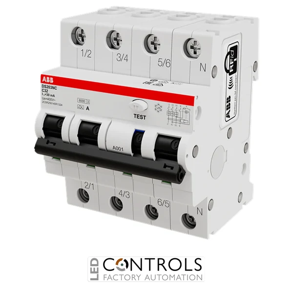 DS203NC C32 A30 Residual Current Circuit Breaker with Overcurrent Protection