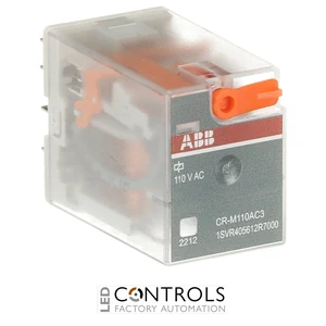 1SVR405612R7000 ABB CR-M110AC3 Pluggable Interface Relay 110 V AC 3 c/o 10 A - image 3