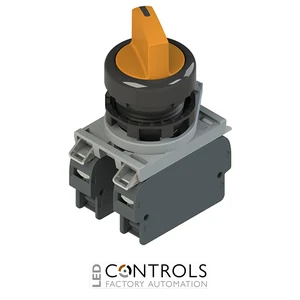 E2 AC-DXBC2249 Pizzato Complete unit with 4 positions selectors, fixing adapter and contacts