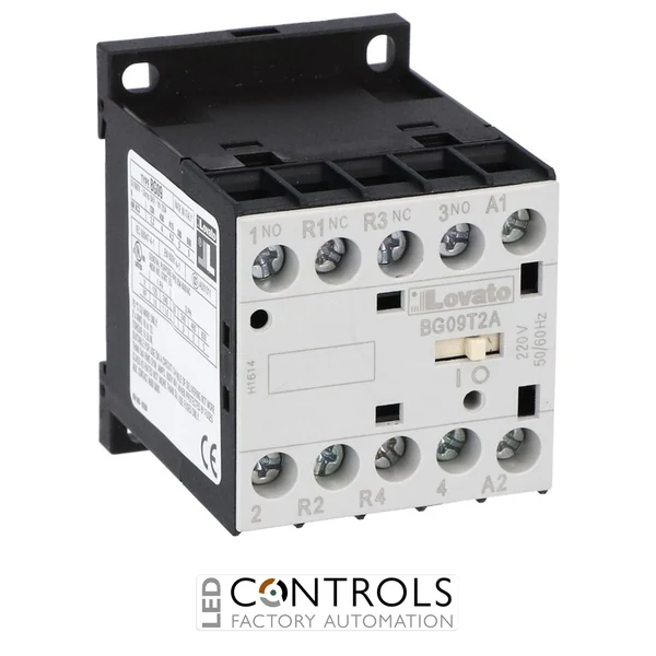 11BG09T2A22060 - 4P MINICONTACTOR BG09.T2A 220V 60HZ