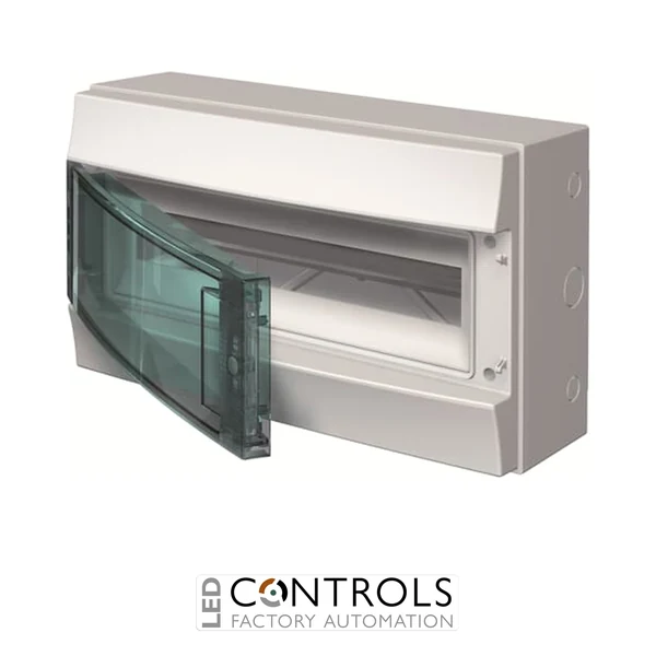 1SL1203A00 ABB MISTRAL65 18 MODULE Clear Door Plastic consumer unit