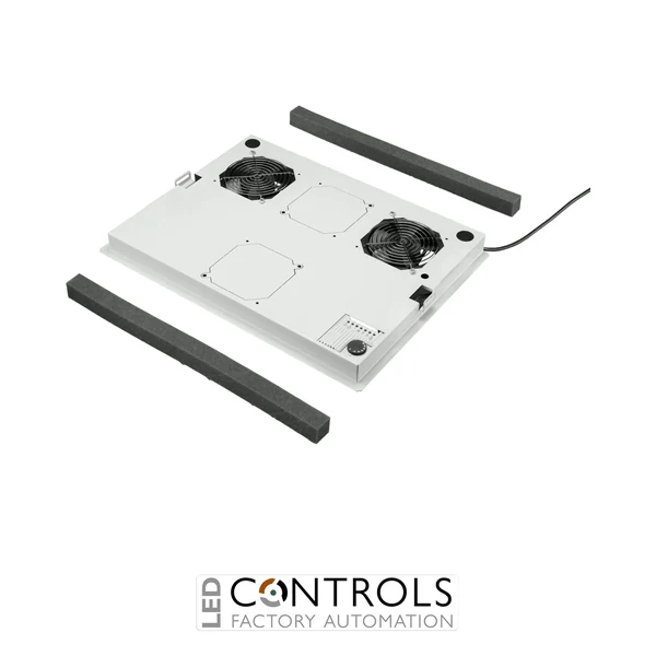DK7966.035 Rittal Fan mounting pate WxD: 600x600mm 230 V 1 ~ 50/60 Hz For TS