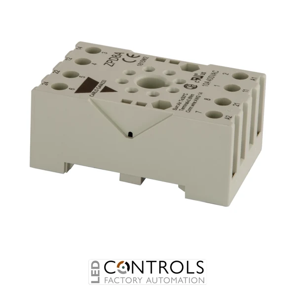 ZPD8A - 8 PIN PLUG IN RELAY BASE
