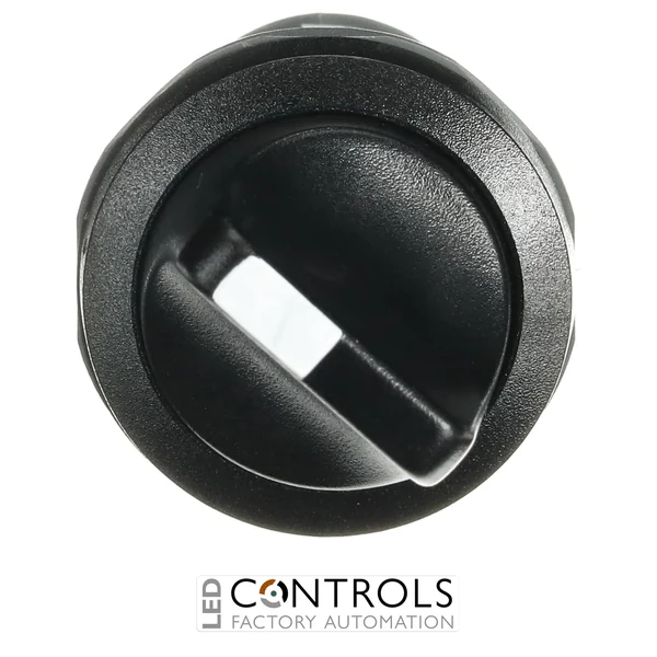 1SFA619200R1056 ABB C2SS1-10B-02 Black 2-Position Maintained Compact Selector Switch 2 NC