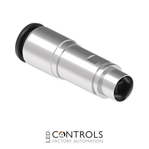 CX 10 MPQV ILME Female metal pneumatic contact with closing valve OD 10mm