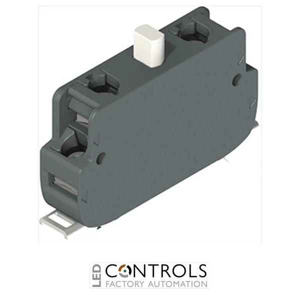 E2 CF11G2V1 Pizzato Double contact block, base fixing, 1NO+1NC slow action