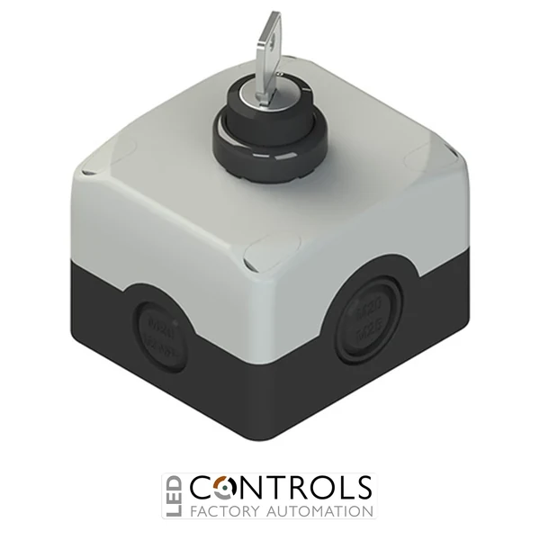 ES AC31020 Pizzato Complete unit with enclosure, Key selector and contacts