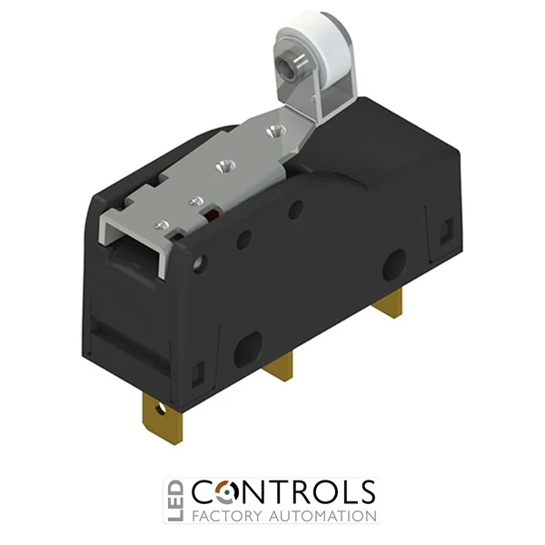 MK H12F46 Pizzato Microswitch with trasversal short roller lever