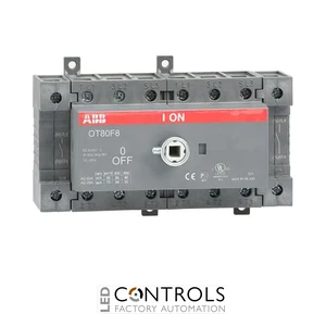 ABB ot80f8 80 amp load break switch 8 pole